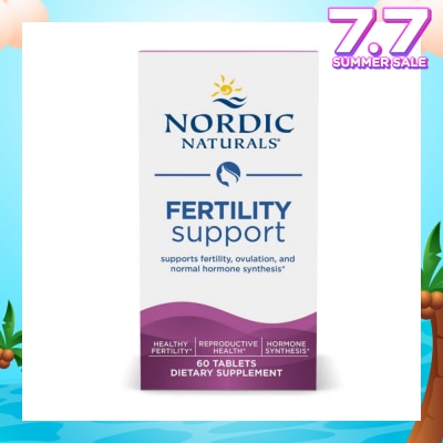 NORDIC NATURALS Fertility Support Dietary Supplement Tablet (To Supports Fertility, Ovulation & Normal Hormone Synthesis) 60s