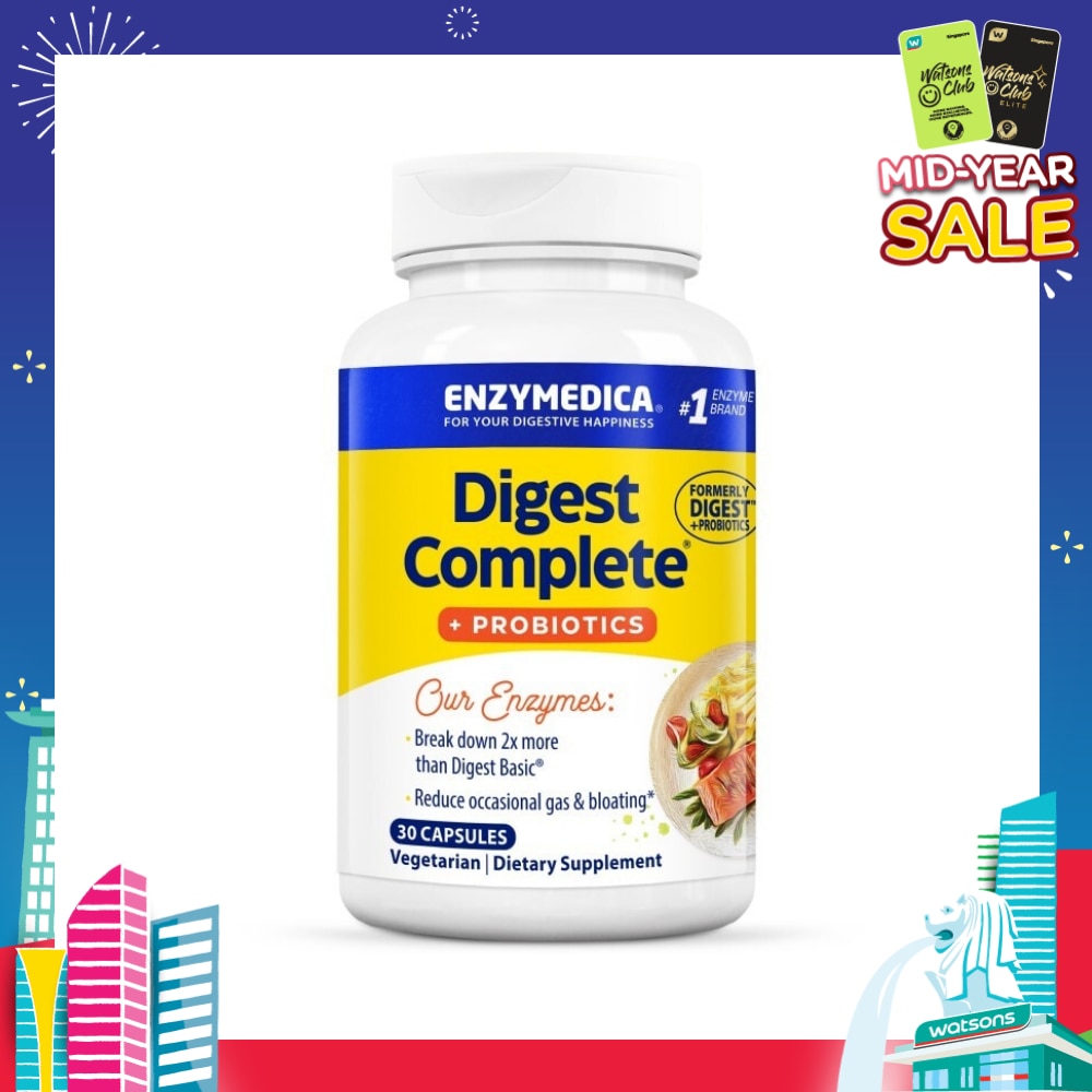 Digest Complete +Probiotics Vegetarian Dietary Supplement Capsule 30s