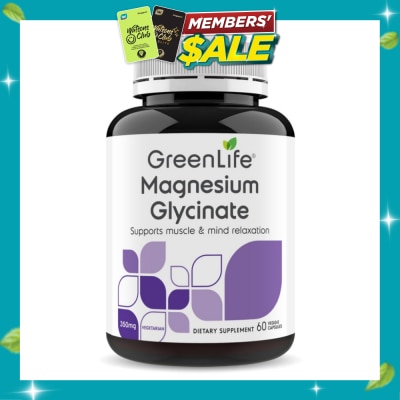 GREENLIFE Magnesium Glycinate Vegetarian Dietary Supplement Capsule 60s image
