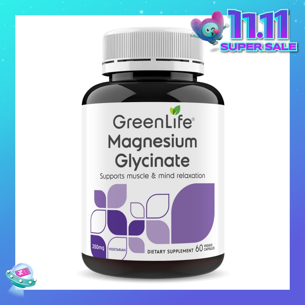 Magnesium Glycinate Vegetarian Dietary Supplement Capsule 60s (Expiry: Feb`2026)