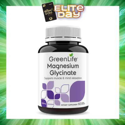 GREENLIFE - Magnesium Glycinate Vegetarian Dietary Supplement Capsule 60s