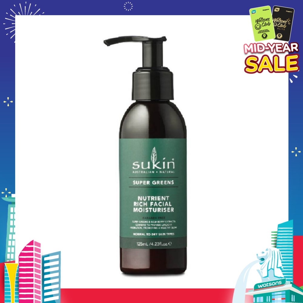 Nutrient Rich Facial Moisturizer Super Greens 125ml