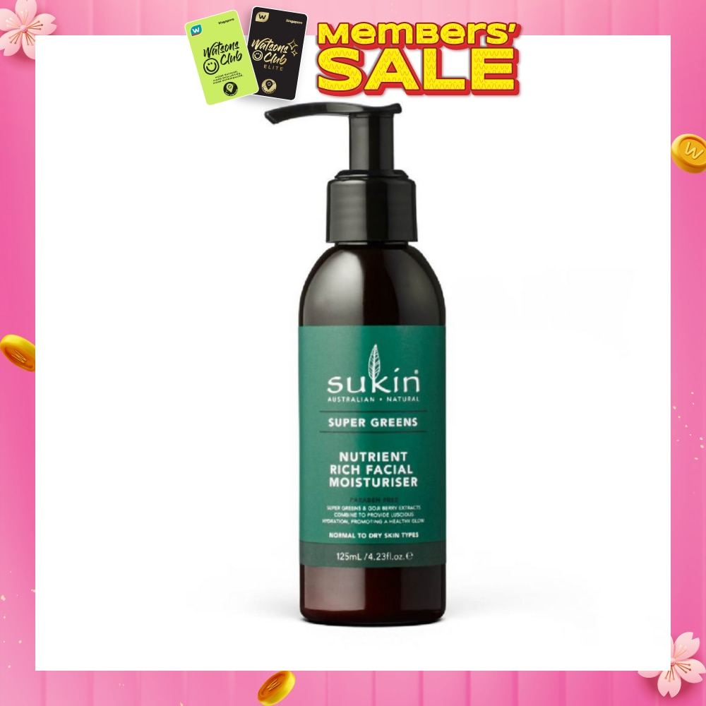 Nutrient Rich Facial Moisturizer Super Greens 125ml