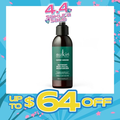 SUKIN - Nutrient Rich Facial Moisturizer Super Greens 125ml