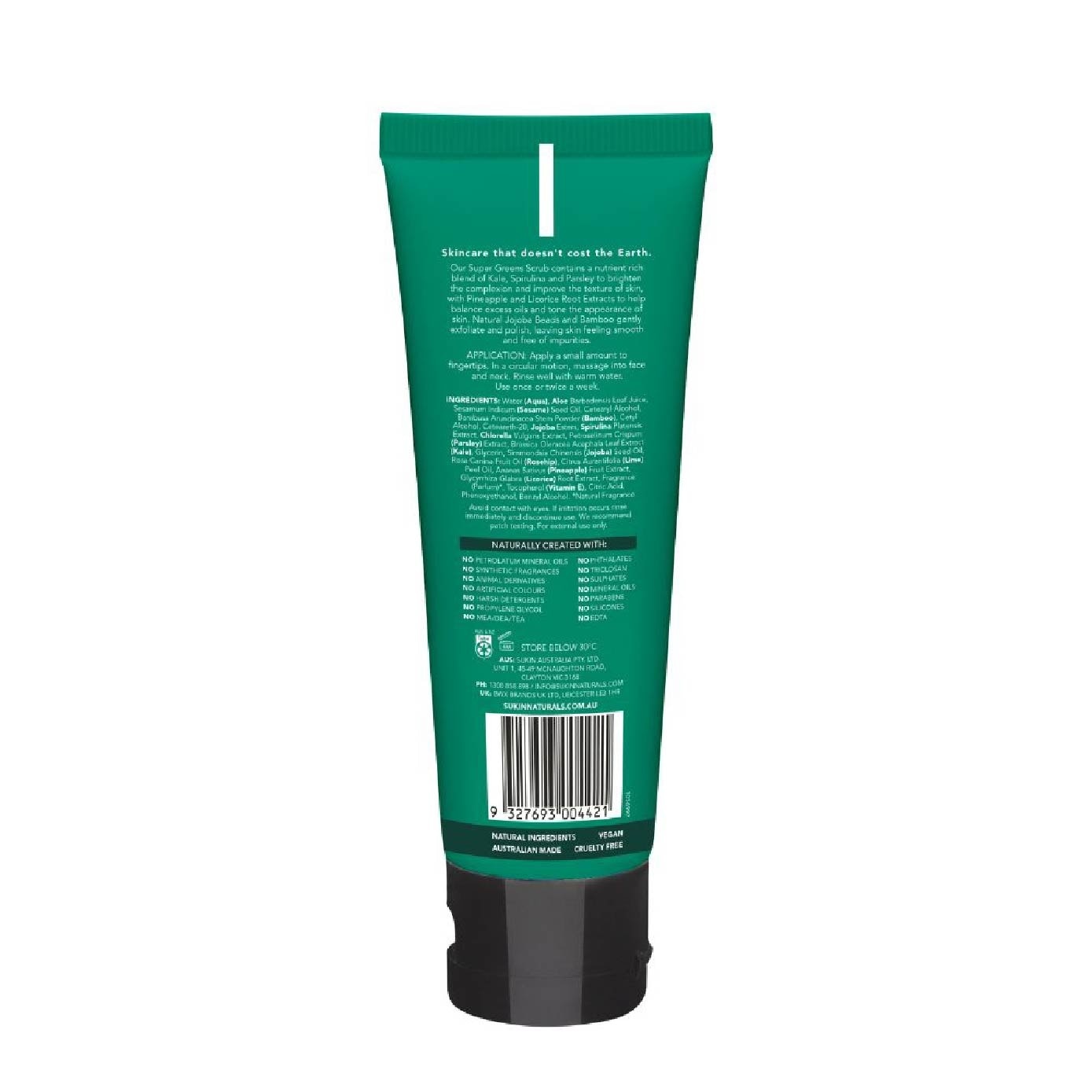 Detoxifying Facial Scrub Super Greens (125ml)