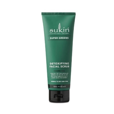 SUKIN Detoxifying Facial Scrub Super Greens (125ml)