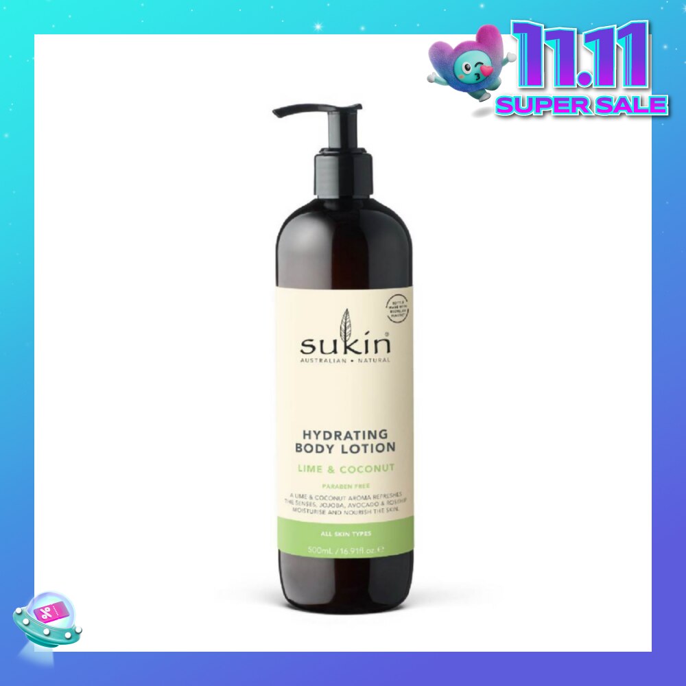 Lime & Coconut Hydrating Body Lotion 500ml