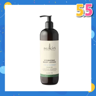 SUKIN Lime & Coconut Hydrating Body Lotion 500ml