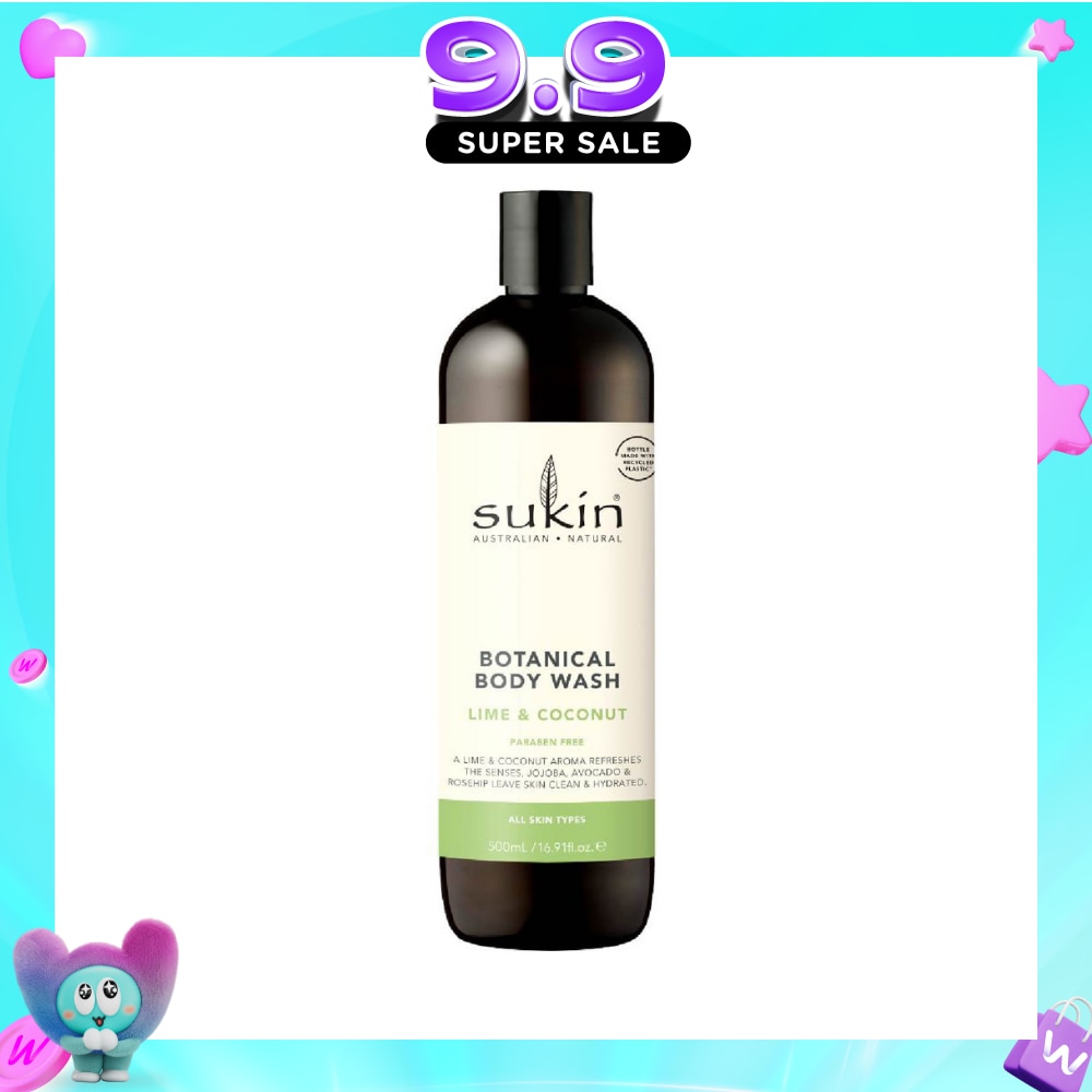 Sukin Coconut & Lime Body Wash (Expiry: Jul`2027) image