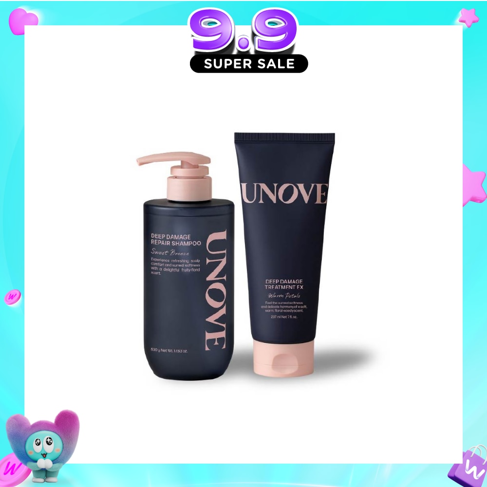 Deep Damage Hair Treatment Warm Petal Bundle Set 1s image