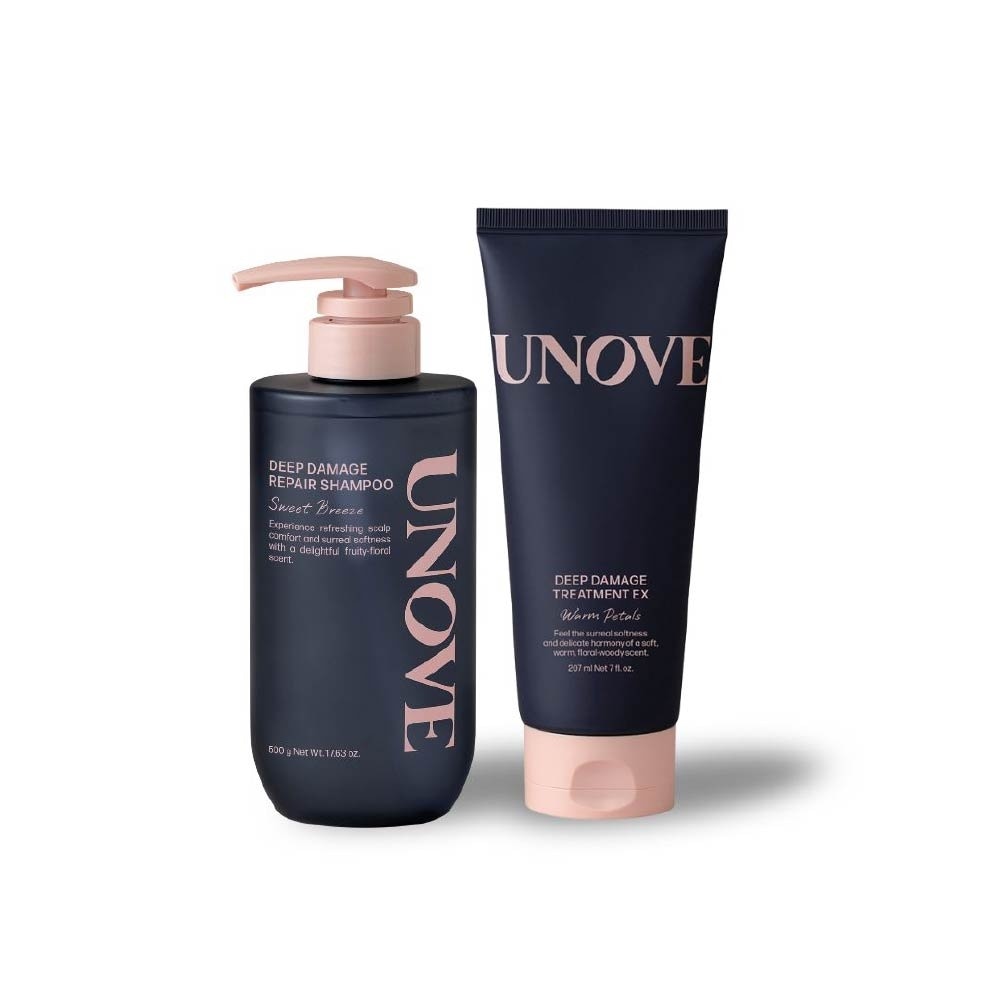 Deep Damage Hair Treatment Warm Petal Bundle Set 1s
