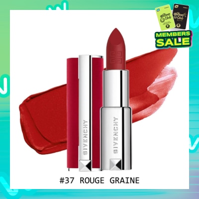 GIVENCHY Le Rouge Deep Velvet Matte Lipstick N37 Rouge Graine 3.4g