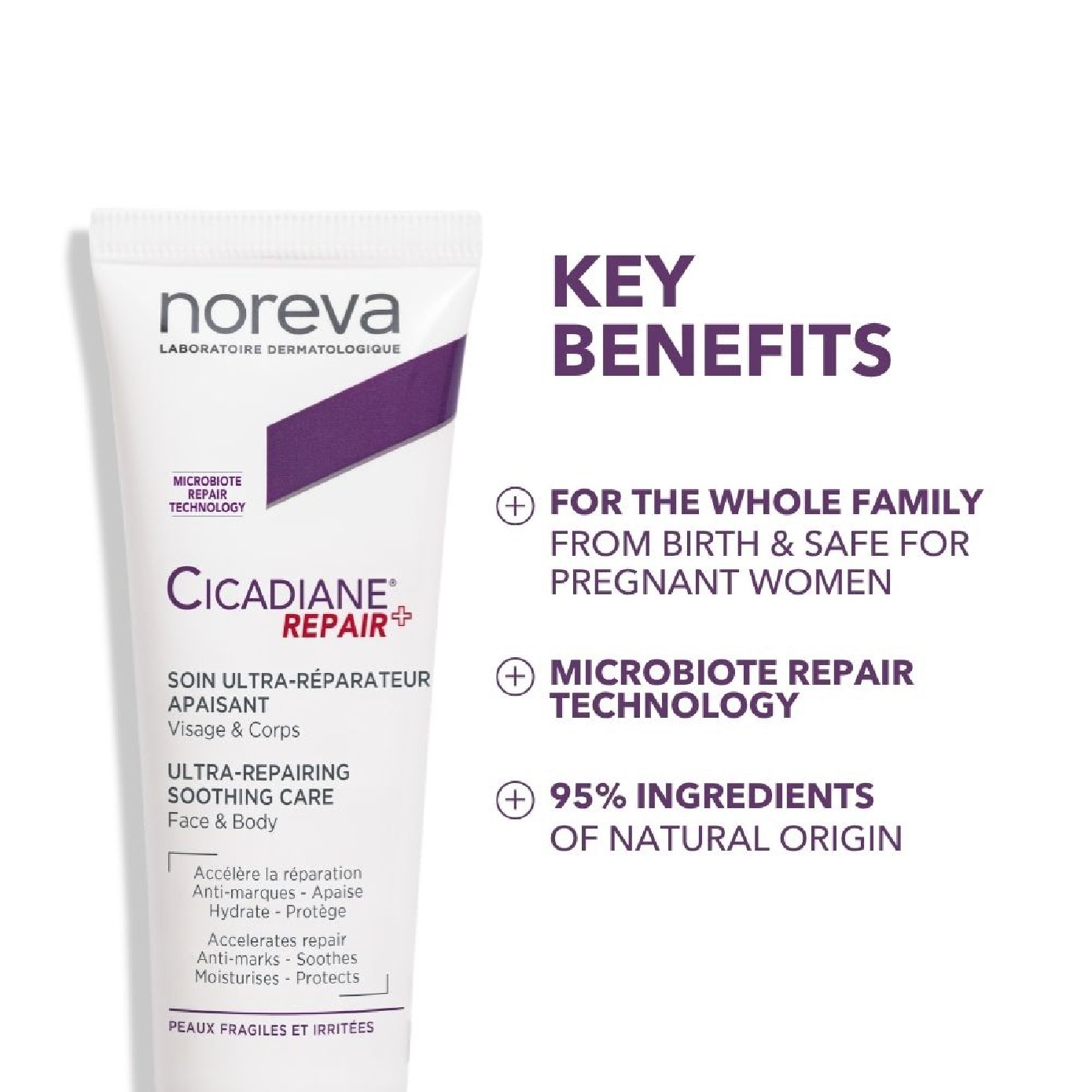 Cicadiane Repair+ Ultra Repair Soothing Care 40ml image