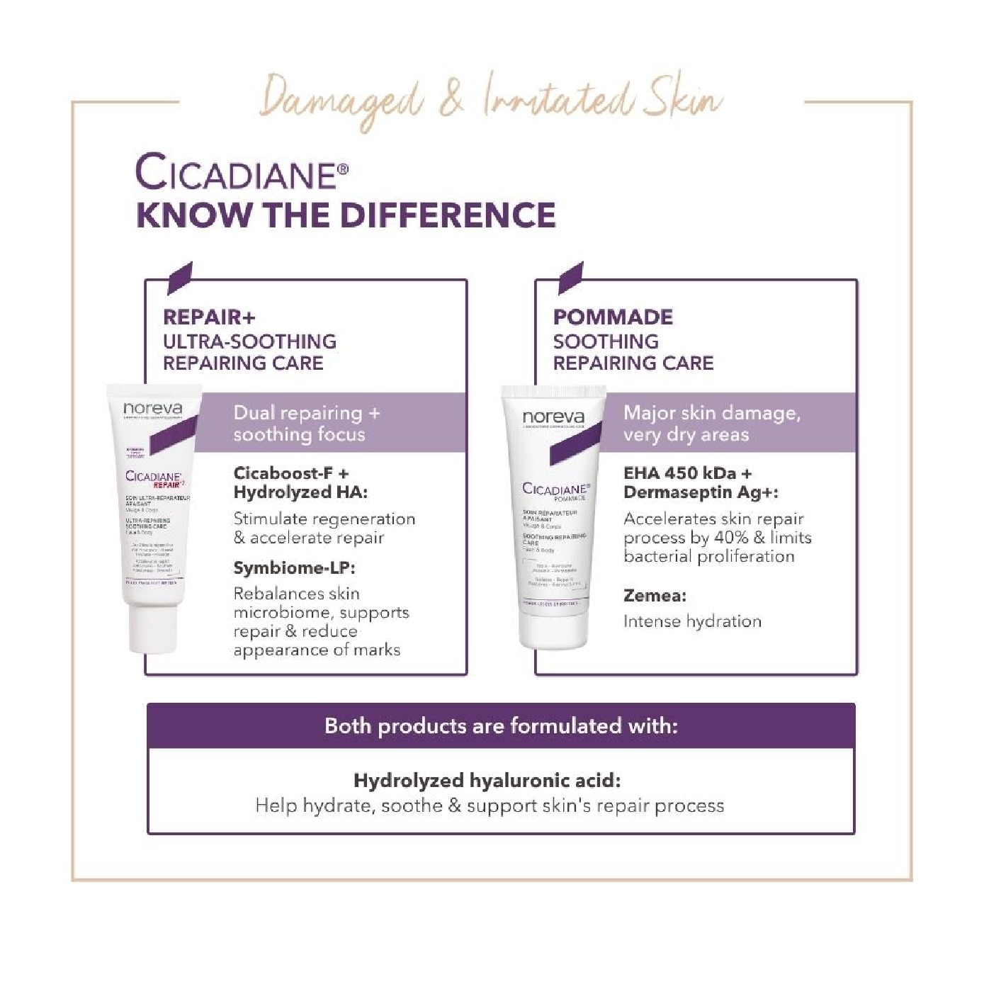 Cicadiane Repair+ Ultra Repair Soothing Care 40ml image
