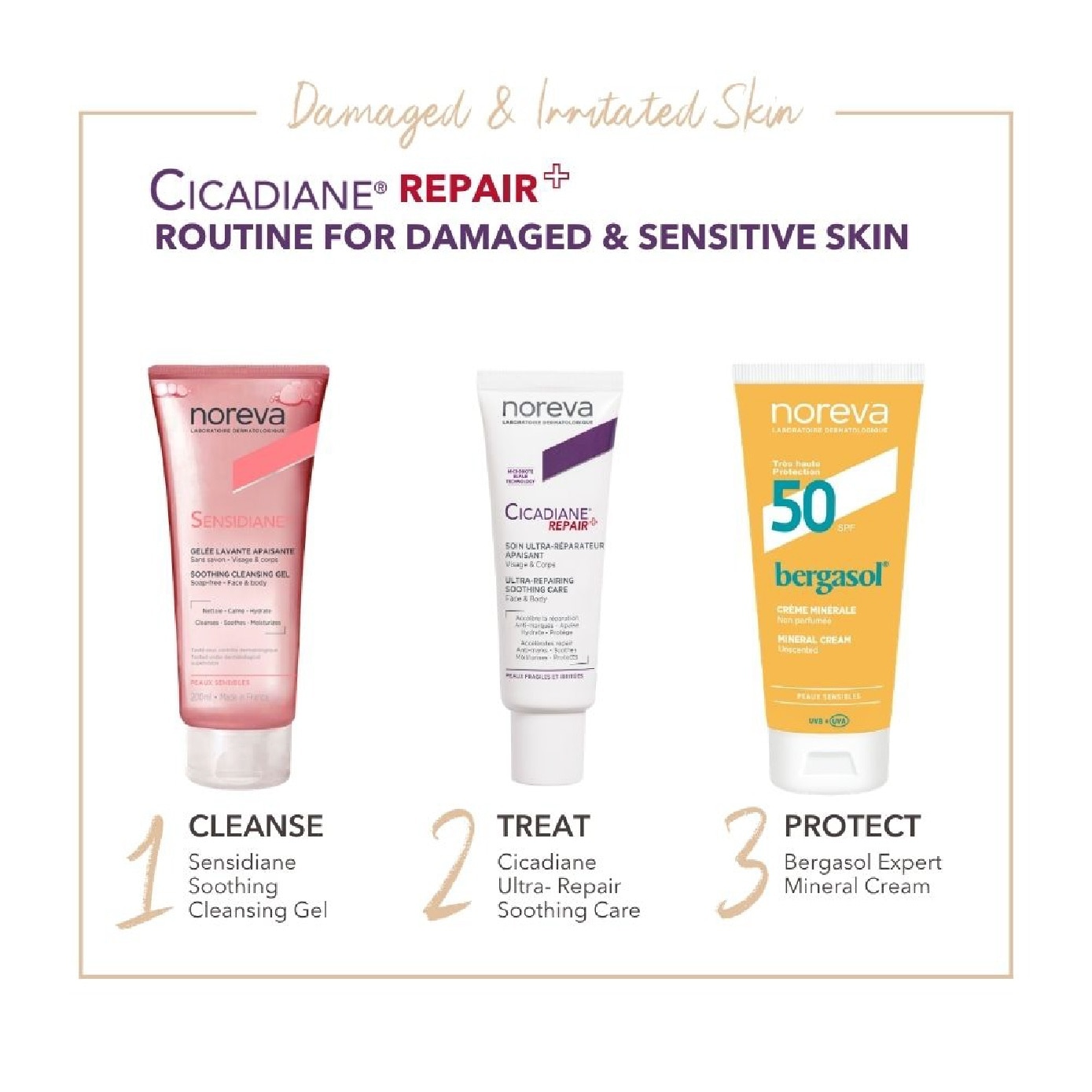 Cicadiane Repair+ Ultra Repair Soothing Care 40ml image