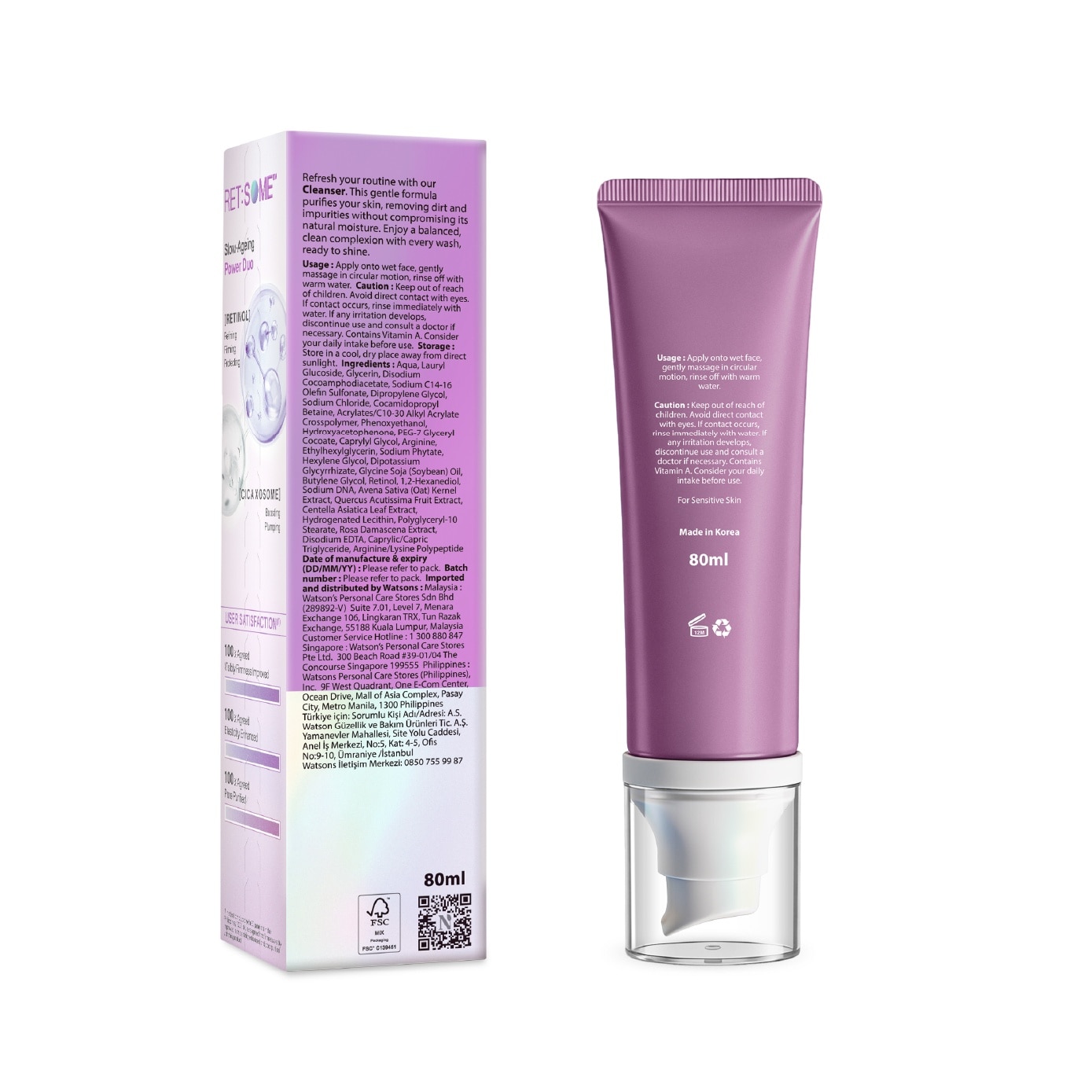RET:SOME Slow Ageing Cleanser 80ml image