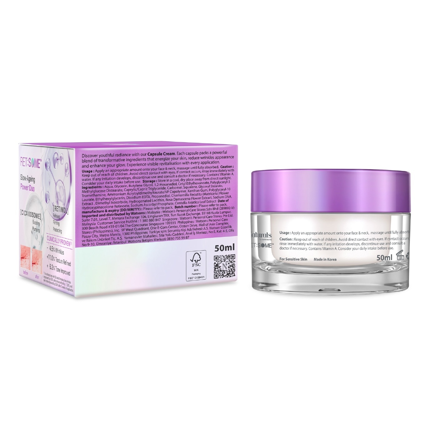 RET:SOME Slow Ageing Capsule Cream 50ml image
