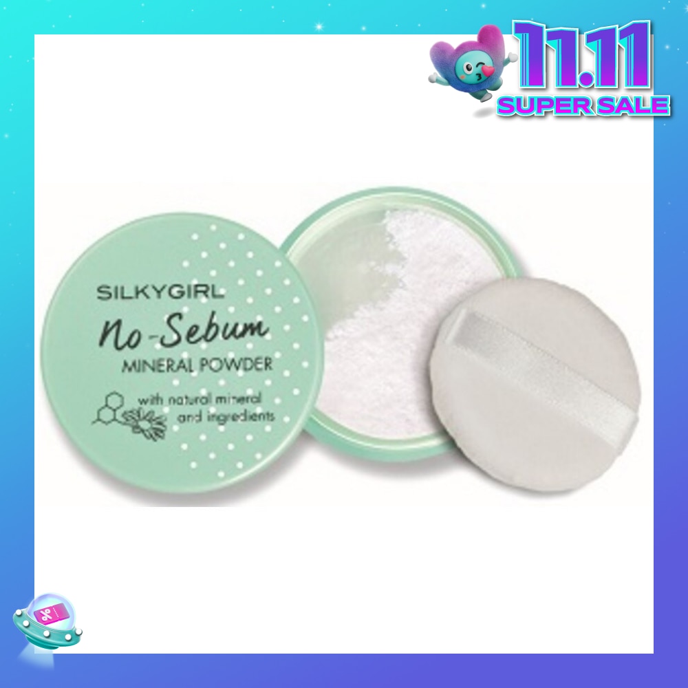 SILKYGIRL No Sebum Mineral Powder 1s (Expiry: Aug`2026)