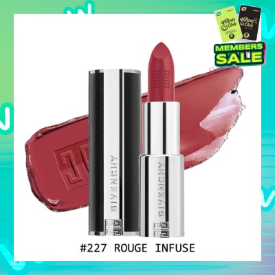 GIVENCHY Le Rouge Interdit Intense Silk N227 Rouge Infuse 3.4g (Expiry: Mar`2026)