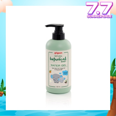 PIGEON Natural Botanical Baby Water Ge (With Olive Oil, Argan Oil, & Chamomile) 500ml