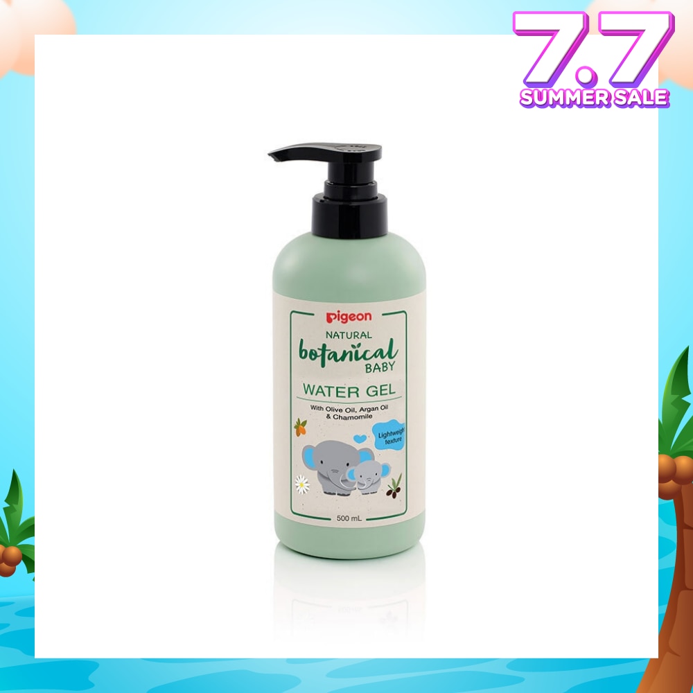 Natural Botanical Baby Water Ge (With Olive Oil, Argan Oil, & Chamomile) 500ml