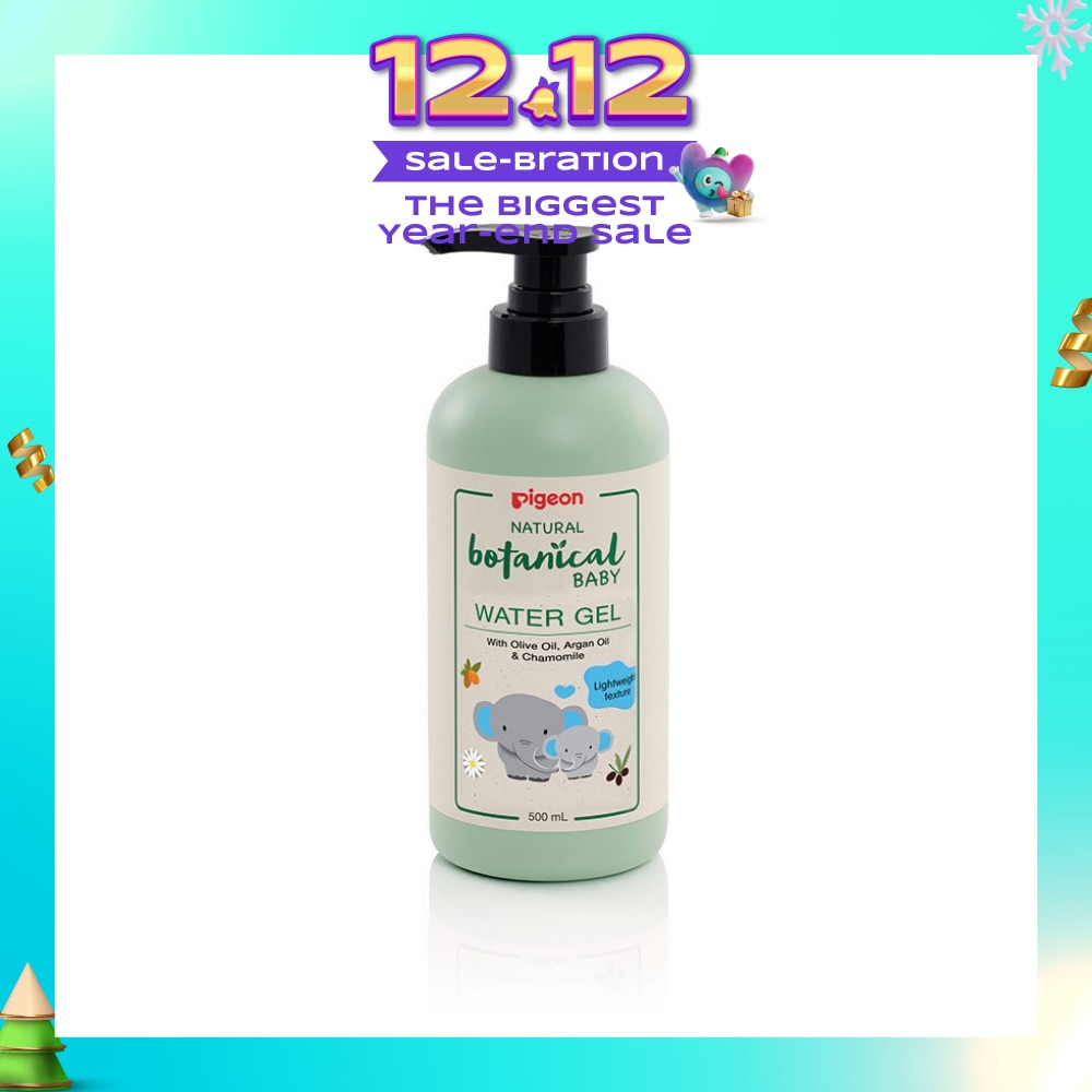 Natural Botanical Baby Water Ge (With Olive Oil, Argan Oil, & Chamomile) 500ml
