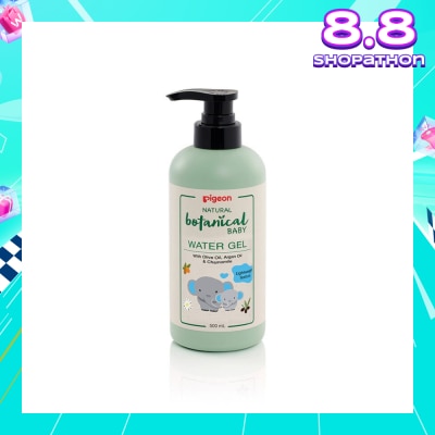 PIGEON Natural Botanical Baby Water Ge (With Olive Oil, Argan Oil, & Chamomile) 500ml