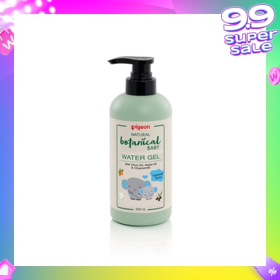 PIGEON Natural Botanical Baby Water Ge (With Olive Oil, Argan Oil, & Chamomile) 500ml