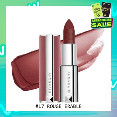 GIVENCHY Le Rouge Sheer Velvet Matte Lipstick N17 Rouge Erable 3.4g (Expiry: Mar`2026)