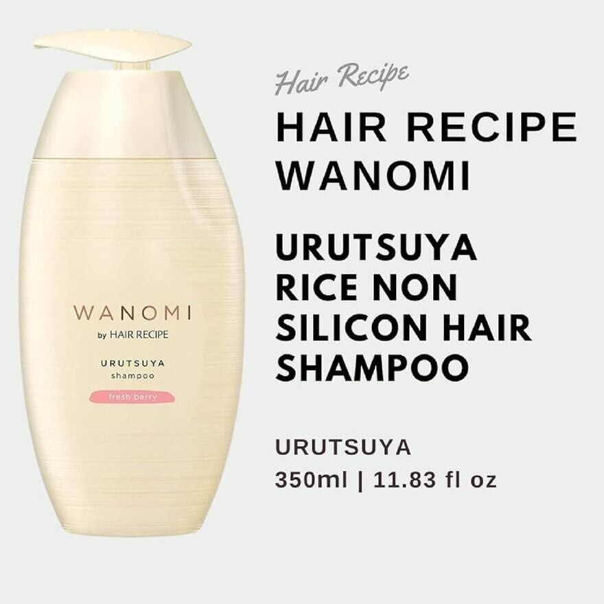 Urutsuya Shampoo Fresh Berry (For Treating UV-Damaged & Dry Hair) 350ml