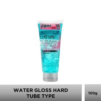 GATSBY Water Gloss Hard Tube Type (Wet Look + Easy to Wash & Non Sticky) 100g