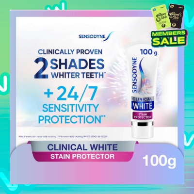 SENSODYNE Clinical White Stain Protector Toothpaste 100g
