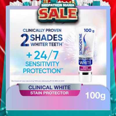 SENSODYNE - Clinical White Stain Protector Toothpaste 100g