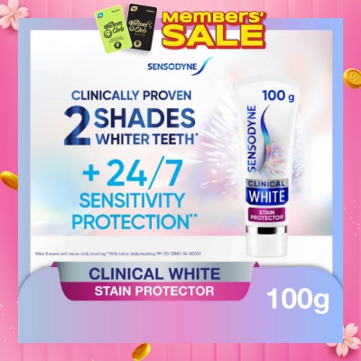 SENSODYNE Clinical White Stain Protector Toothpaste 100g