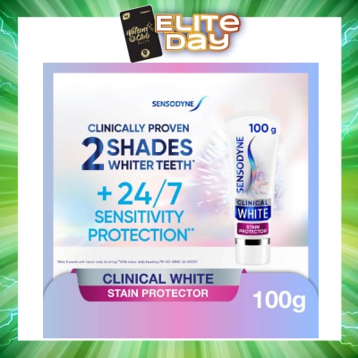 SENSODYNE - Clinical White Stain Protector Toothpaste 100g (Expiry: Mar`2027)