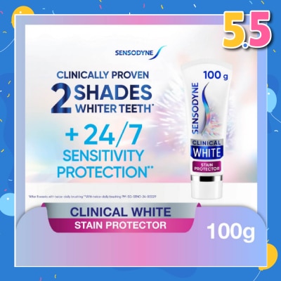 SENSODYNE Clinical White Stain Protector Toothpaste 100g