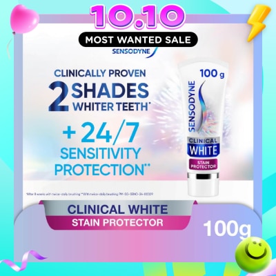 SENSODYNE Clinical White Stain Protector Toothpaste 100g image
