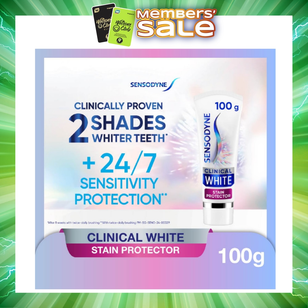 Clinical White Stain Protector Toothpaste 100g (Expiry: Mar`2027)