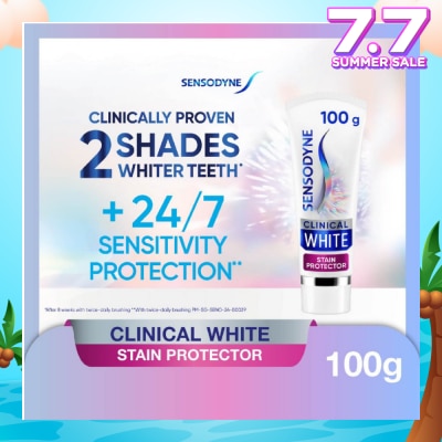SENSODYNE Clinical White Stain Protector Toothpaste 100g
