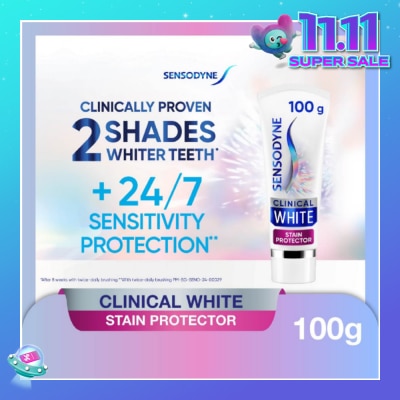 SENSODYNE Clinical White Stain Protector Toothpaste 100g