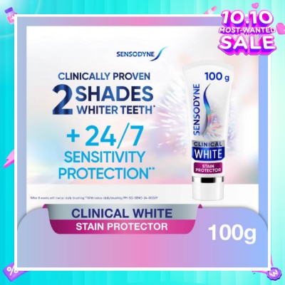 SENSODYNE Clinical White Stain Protector Toothpaste 100g