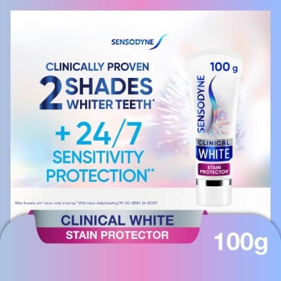 SENSODYNE Clinical White Stain Protector Toothpaste 100g