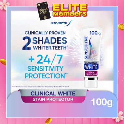 SENSODYNE Clinical White Stain Protector Toothpaste 100g