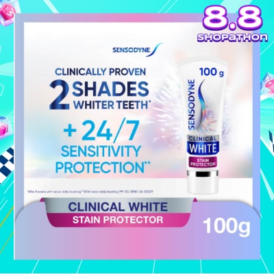 SENSODYNE Clinical White Stain Protector Toothpaste 100g
