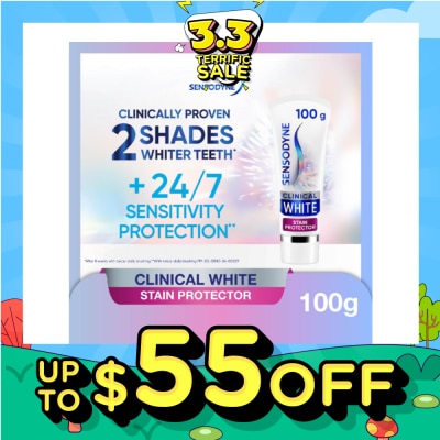 SENSODYNE Clinical White Stain Protector Toothpaste 100g
