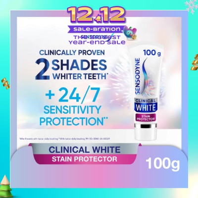 SENSODYNE Clinical White Stain Protector Toothpaste 100g