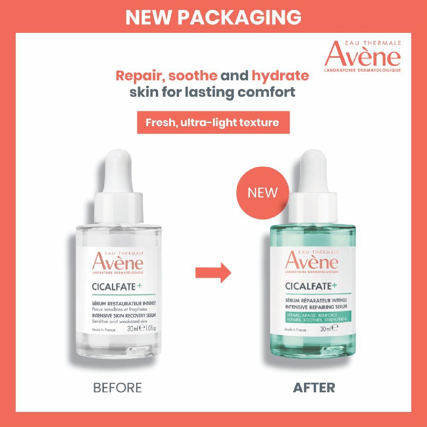 Cicalfate Skin Recovery Serum 30ml