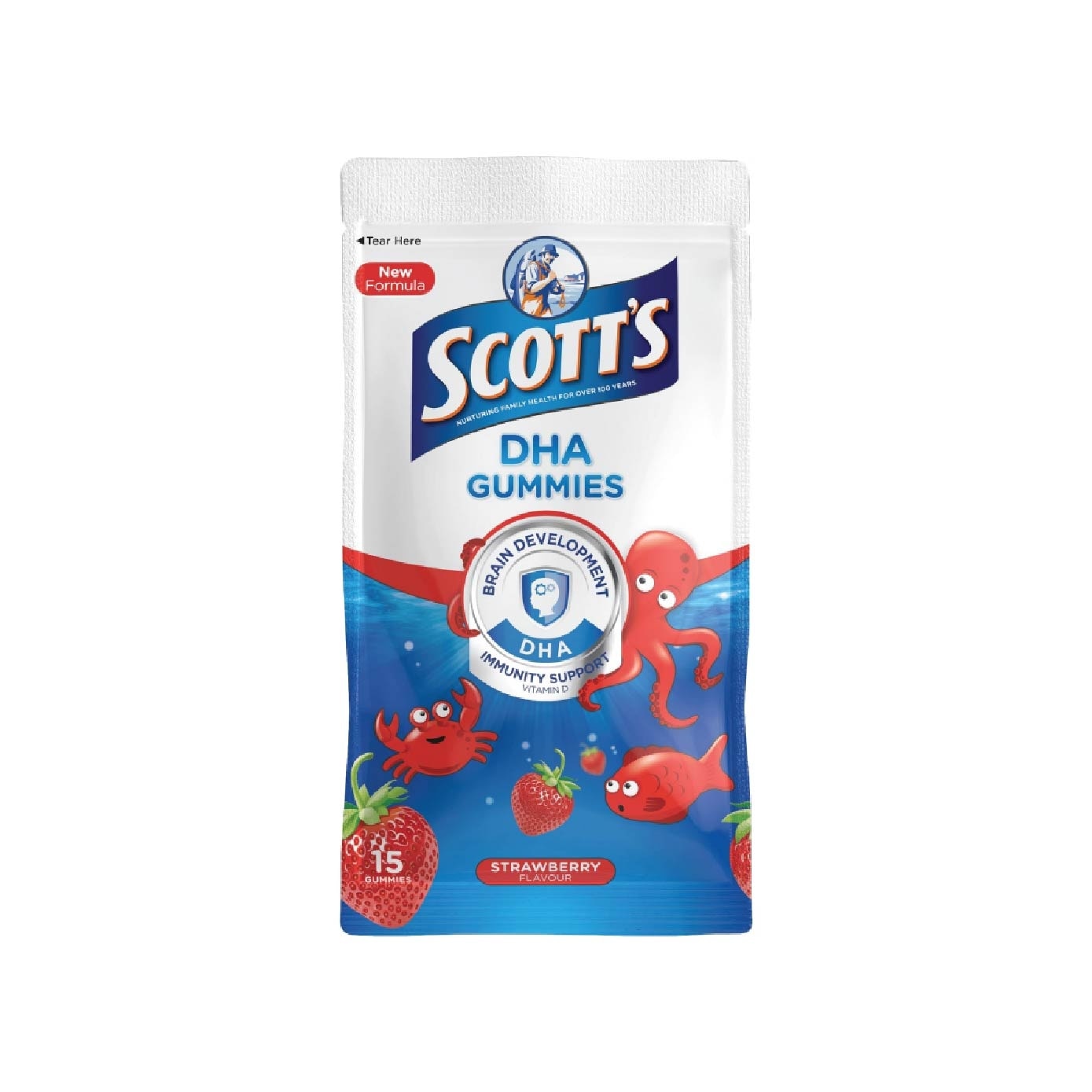 DHA STRAWBERRY ZIPPER 15S (Expiry: Jul`2026)