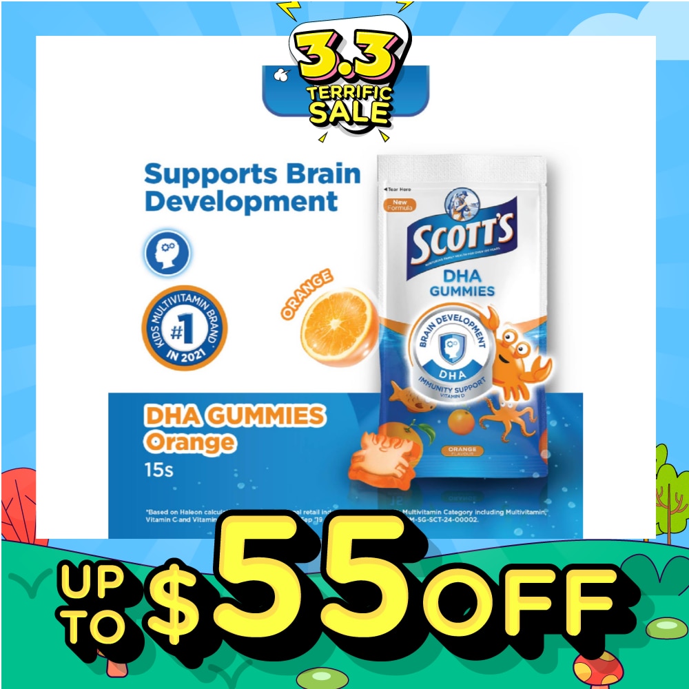 DHA ORANGE ZIPPER 15S (Expiry: Jul`2026)