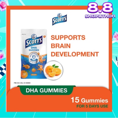 SCOTT'S DHA ORANGE ZIPPER 15S